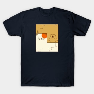 Cat and dog T-Shirt